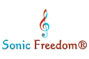 Sonic Freedom Logo Treble Clef